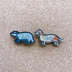 HUMAN MADEヒューマンメイド ダックスフンド アナグマ PINS ピンズ HUMAN MADEヒューマンメイド ダックスフンド アナグマ PINS