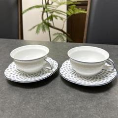 【新品】リチャードジノリ　NETO スープ&ソーサー2客 新品】リチャードジノリNETO スープ&ソーサー2客