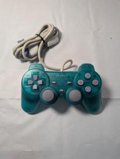 PS1コントローラーのエメラルドグリーン。