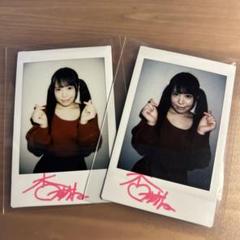 鈴音杏夏 直筆サイン入りチェキ2枚 - メルカリ