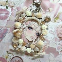 トレカキーホルダー トレカデコ キャラメル ホイップ メイド ケーキ 被らない