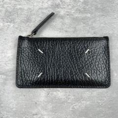 ✨未使用級　正規品✨マルジェラ　二つ折り　コインケース　4ステッチ　小銭入れ メゾンマルジェラ 二つ折り財布 コインケース チェーン