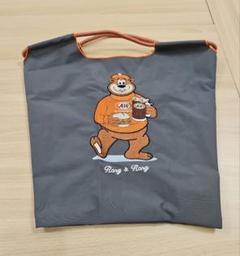 [韓国小物] AWキャラクター刺繍エコバッグ