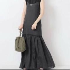 holiday COTTON LINEN SLIP DRESS スリップドレス