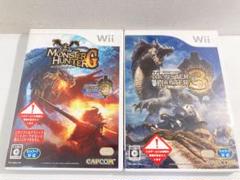 ニンテンドーwii モンスターハンター2枚セット