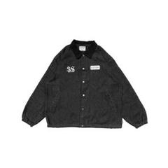 CAPTAINS HELM 刺繍ロゴ ベロア COACH JACKET L 美品 CAPTAINS HELM (キャプテンズヘルム) #LOGO VELOUR COACH JACKET