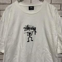 ステューシー ロンT ホワイト M シャドーマン ビッグプリント STUSSY シャドーマン ジャズマン ロンT Mサイズ ホワイト - メルカリ