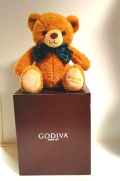 激レア◆GODIVAクリスマス限定ヴィンテージ テディベア◆ぬいぐるみ 2018年GODIVAのクリスマス限定チョコテディベアぬいぐるみくま