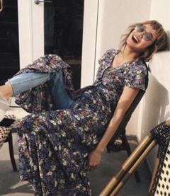 AMAIL ワンピース　Flower garden clean dress