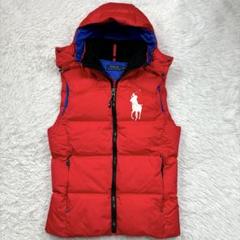 美品★ポロラルフローレン ダウンベスト ビッグポニー 星条旗 赤 M　C604 Amazon | [POLO RALPH LAUREN] (ポロ ラルフローレン) メンズ