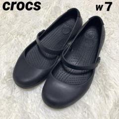 クロックス　アリスワークw7 大人気】crocs クロックス アリスワーク W7 紫 - メルカリ