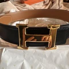 HERMES エルメスリバーシブルベルト85 エブリンバックル　シルバーカラー HERMES エルメスリバーシブルベルト85 エブリンバックル