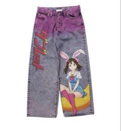 Sサイズ　ANIME HAND-PAINTING DENIM PANTSのサムネイル