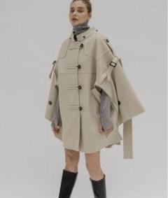 willfully ウィルフリー　23AW ポンチョコート willfully ウィルフリー 23AW ポンチョコート - メルカリ