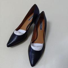 JOHNNY MOKE/ウェッジヒールパンプス 新品未使用 JOHNNY MOKE 黒パンプス - メルカリ