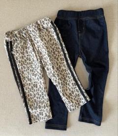 BREEZE ボトムセット　2枚　ロングパンツ　レギパン　90 95