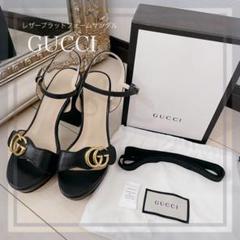 df19 GUCCI パンプス GG 総柄 タッセル バンブー EU37.5