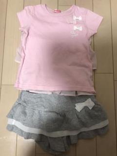 トップス110㎝(kiss drop)パンツ100㎝(SLAP SLIP)