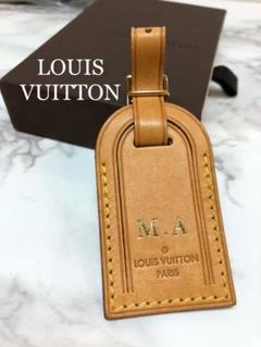 LOUIS VUITTON ルイ ヴィトン LV MA ネームタグ/ベージュ