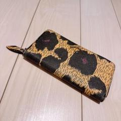 サイズレア【Vivienne Westwood】　レオパードパンツ　フロッキー フロッキードットグレンチェックテーパードパンツ