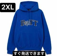 BOTT ネイビー 格子模様 パーカー 8080000484071_3.jpg
