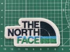 THE NORTH FACE 刺繍ワッペン ブルー系