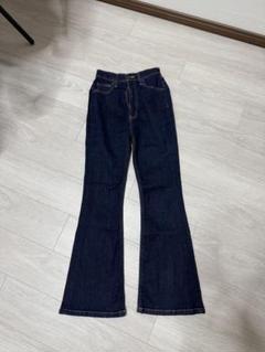 SLY／フレアデニム【23インチ】 SLY JEANS 】スライ デニム 23インチ バギーパンツ フレア