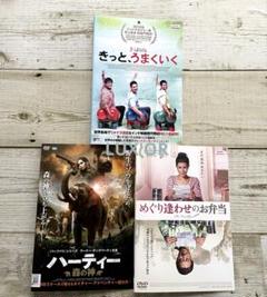 DVD きっとうまくいく／ハーティー／めぐり逢わせのお弁当　まとめ売り レンタル