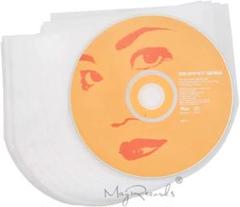 100枚セット CD/DVD 収納袋ケース