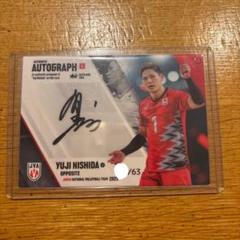 バレーボール 西田有志 直筆サインカードA