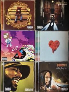 カニエ・ウェスト kanye west コモン common CD6枚セット - メルカリ