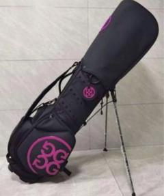 新品ジーフォア G/FORE キャディバッグ 男女兼用 ブラック