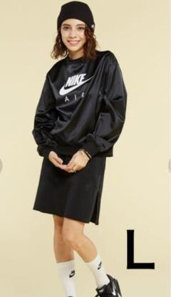 ナイキ レディース テックフリース スカート 新品 L ブラック ジップ