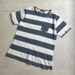 チャオパニック CIAOPANIC コットン100％ 半袖Tシャツ〔M〕ボーダー