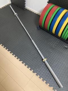 GET RX'D バーベルシャフト オリンピックバー 220㎝ 20kg