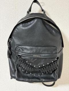 DIESEL 黒 レザー リュック・バックパック