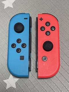 【ジャンク品】Nintendo Switch ジョイコン 青/赤