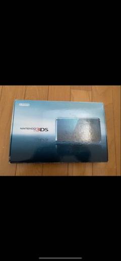 ニンテンドー3ds アクアブルー　箱と保証書付き　動作確認済み