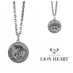 美品 袋付 LION HEARTライオンハート レガシーコインネックレス 美品 袋付 LION HEARTライオンハート レガシーコインネックレス