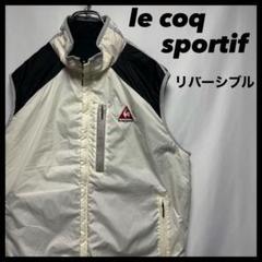 ルコックスポルティフ 中綿ダウンベスト メンズOサイズ 肉厚 ルコックスポルティフ 中綿ダウンベスト メンズOサイズ 肉厚