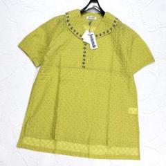 ✨タグ付き✨ホコモモラ Charco リップルブラウス チュニック 刺繍 比翼 ✨タグ付き✨ホコモモラ Charco リップルブラウス チュニック