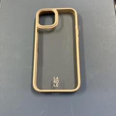 LAKOLE ベージュ ソフトケース　iPhone13
