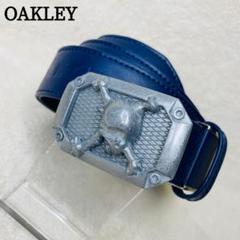 最終価格 archive OAKLEY 3D スカル レザー ベルト M archive OAKLEY 3D skull leather belt M - メルカリ