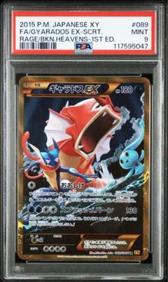 PSA9 ギャラドスEX UR PSA9 破天の怒り