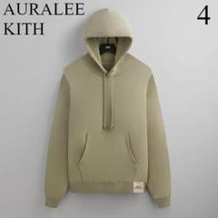 KITH Auralee キス オーラリー スムースソフト フーディー KITH x AURALEE フーディー 4 新品 キス オーラリー パーカー