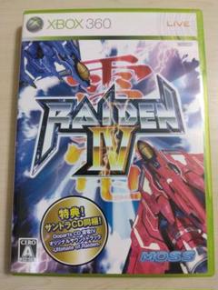 Xbox360 雷電Ⅳ ライデン・フォー　サントラCD同梱