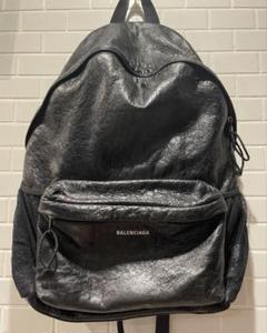 BALENZIAGA ラムレザーバックパック
