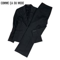 04T406☆ COMME CA DU MODE パンツスーツ セットアップ L 2025年最新】COMME CA DU MODE 季節感：冬 パンツスーツ上下の