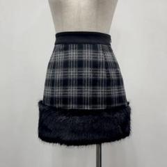 夢展望 DearMyLove ディアマイラブ ポイントファーミニスカート 黒
