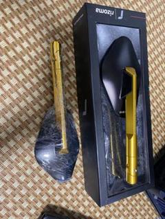 rizoma風Goldミラー rizoma / リゾマ ミラー 「Veloce L Naked」with integrated